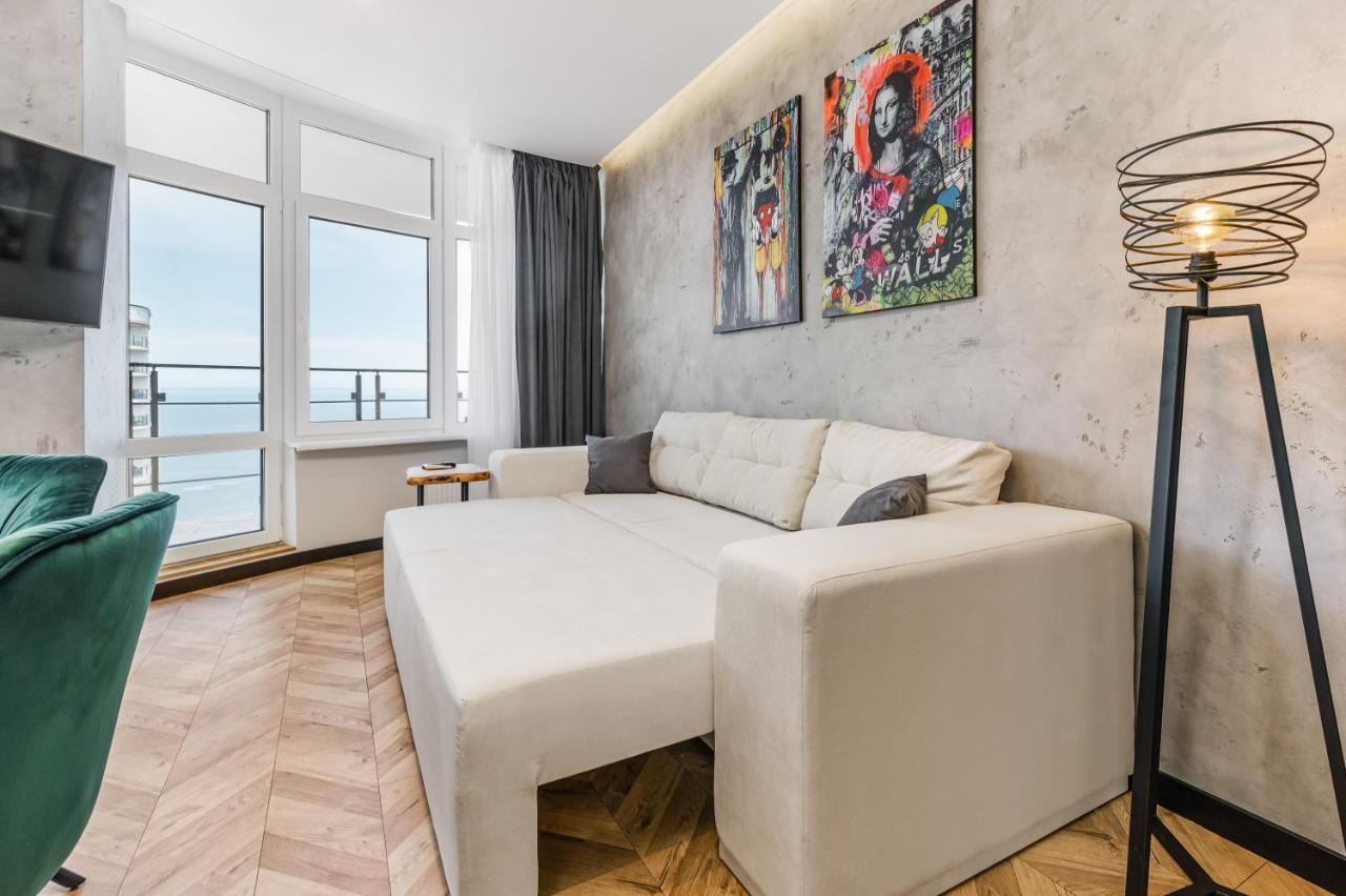 Apartament Pearl 45 Fantastic Design Sea View Odessa